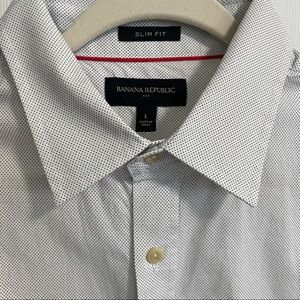 NEW Short Sleeve Slim Fit Dress Shirt